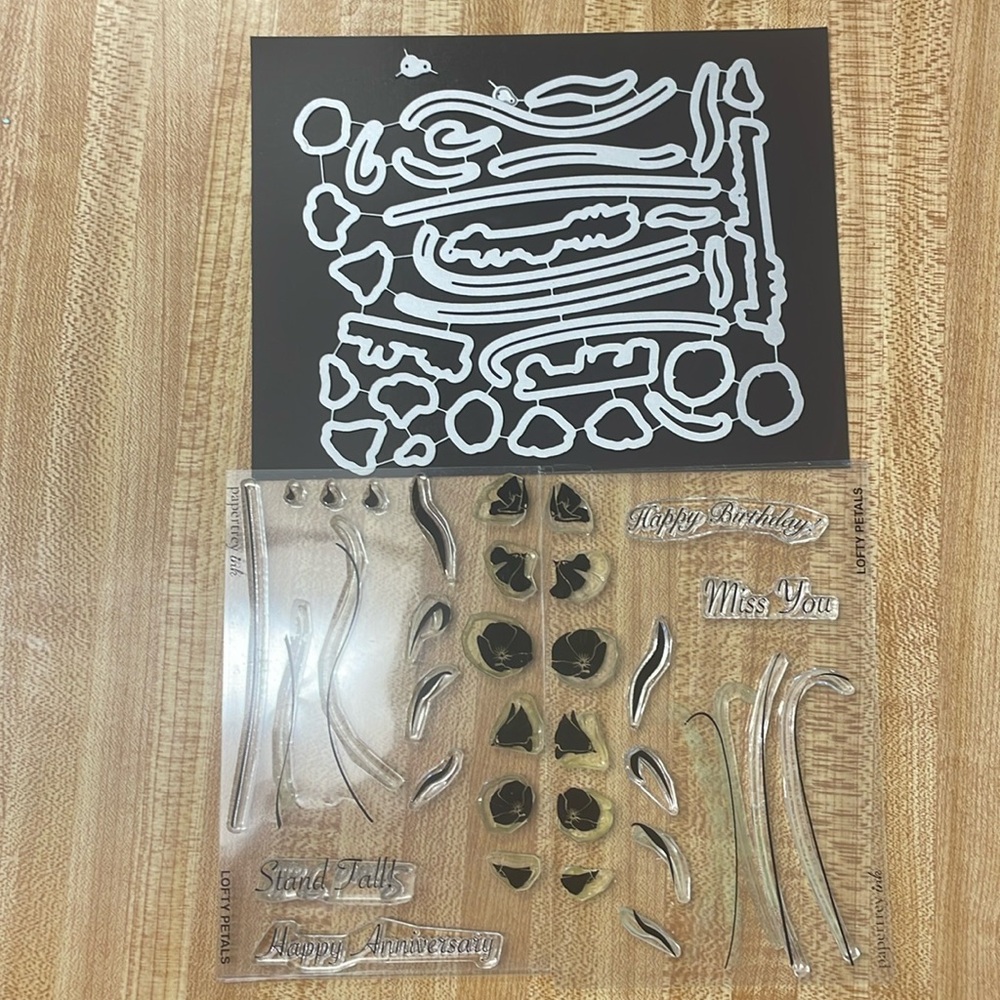 Lofty Petals stamp kit